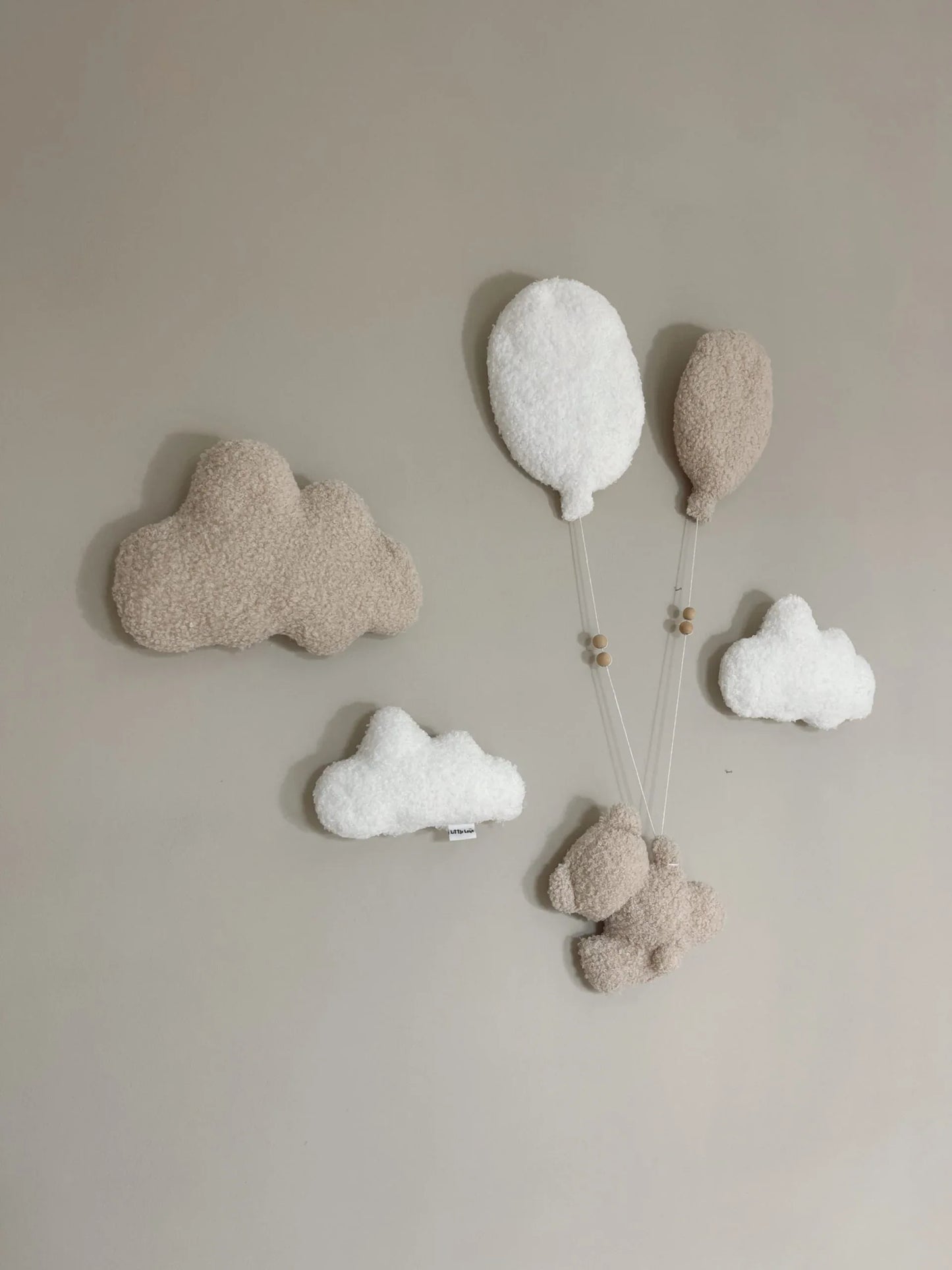 Grande Composition Ourson Bouclé