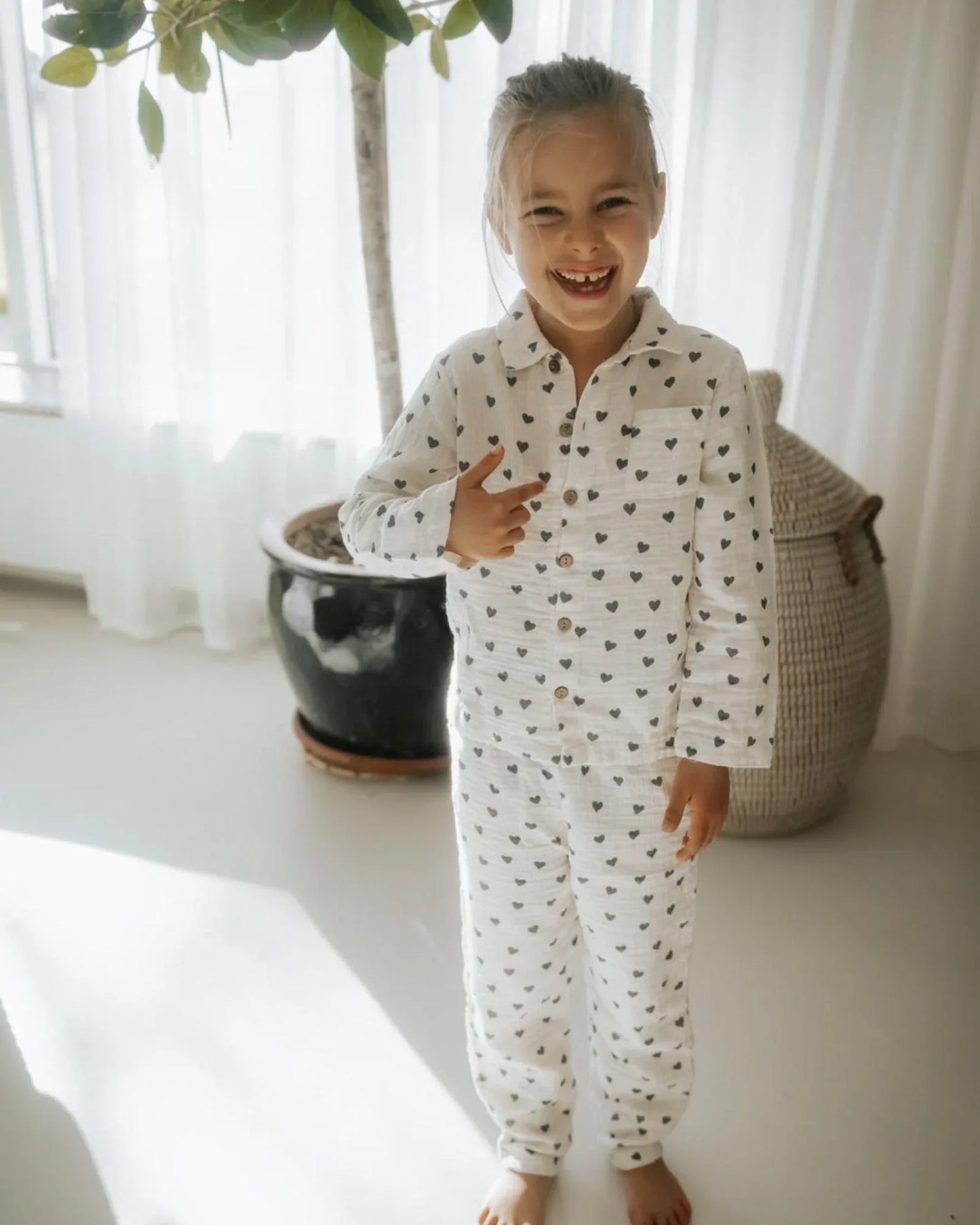 Pantalon Confort Bio Jardin de Cœurs