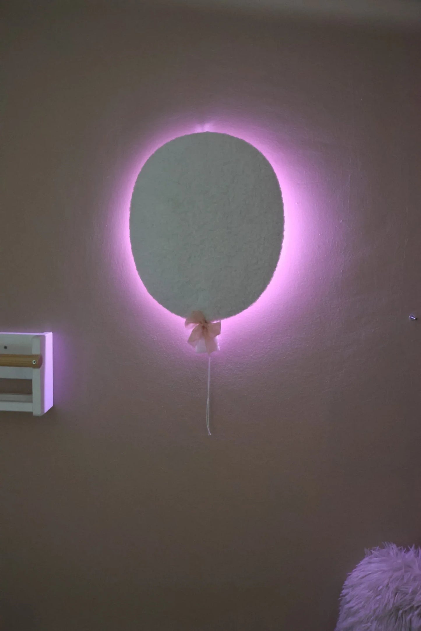 Ballon Bouclé Décoration Murale