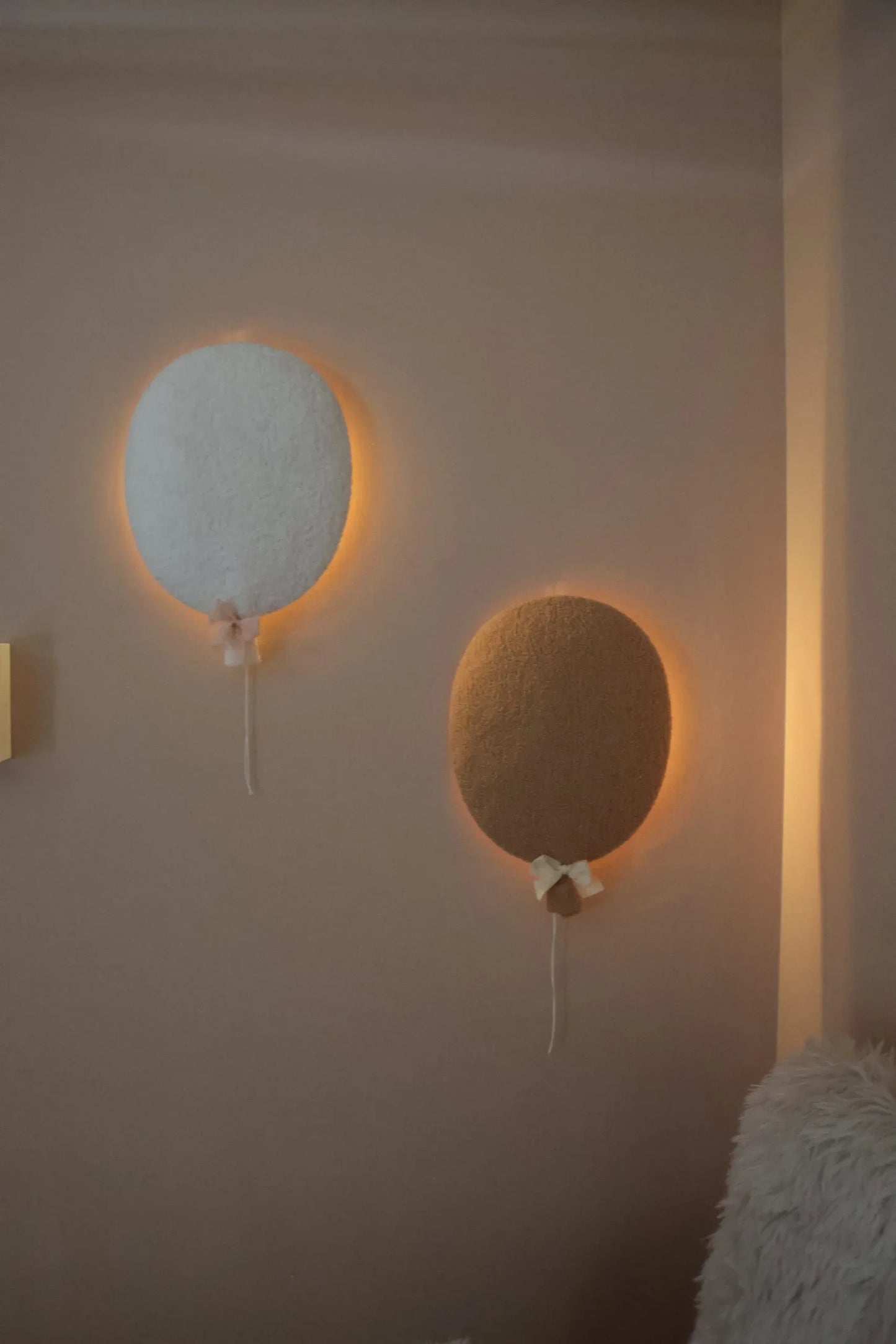 Ballon Bouclé Décoration Murale