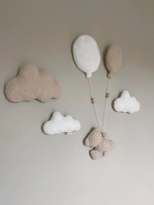 Grande Composition Ourson Bouclé