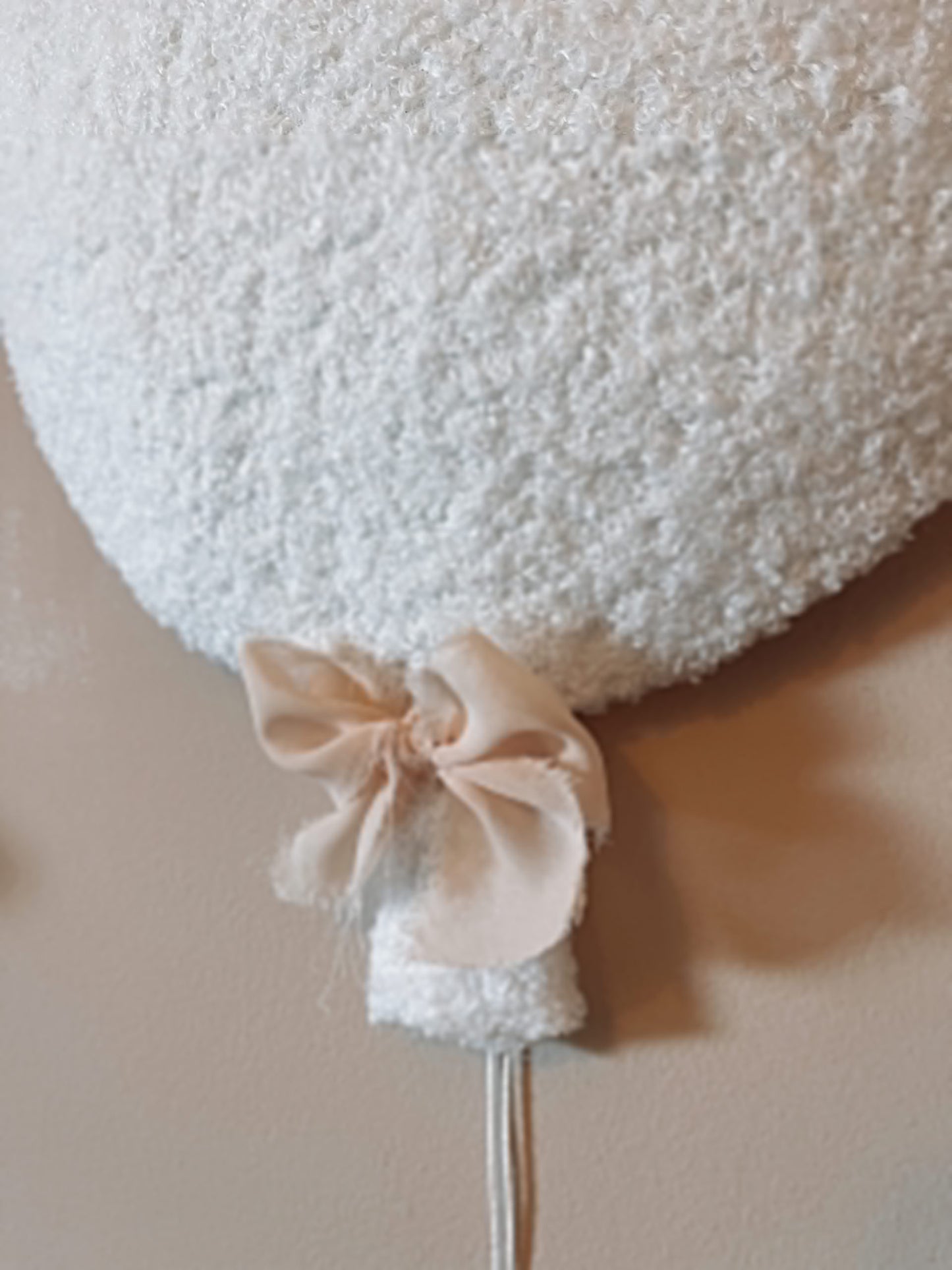 Ballon Bouclé Décoration Murale