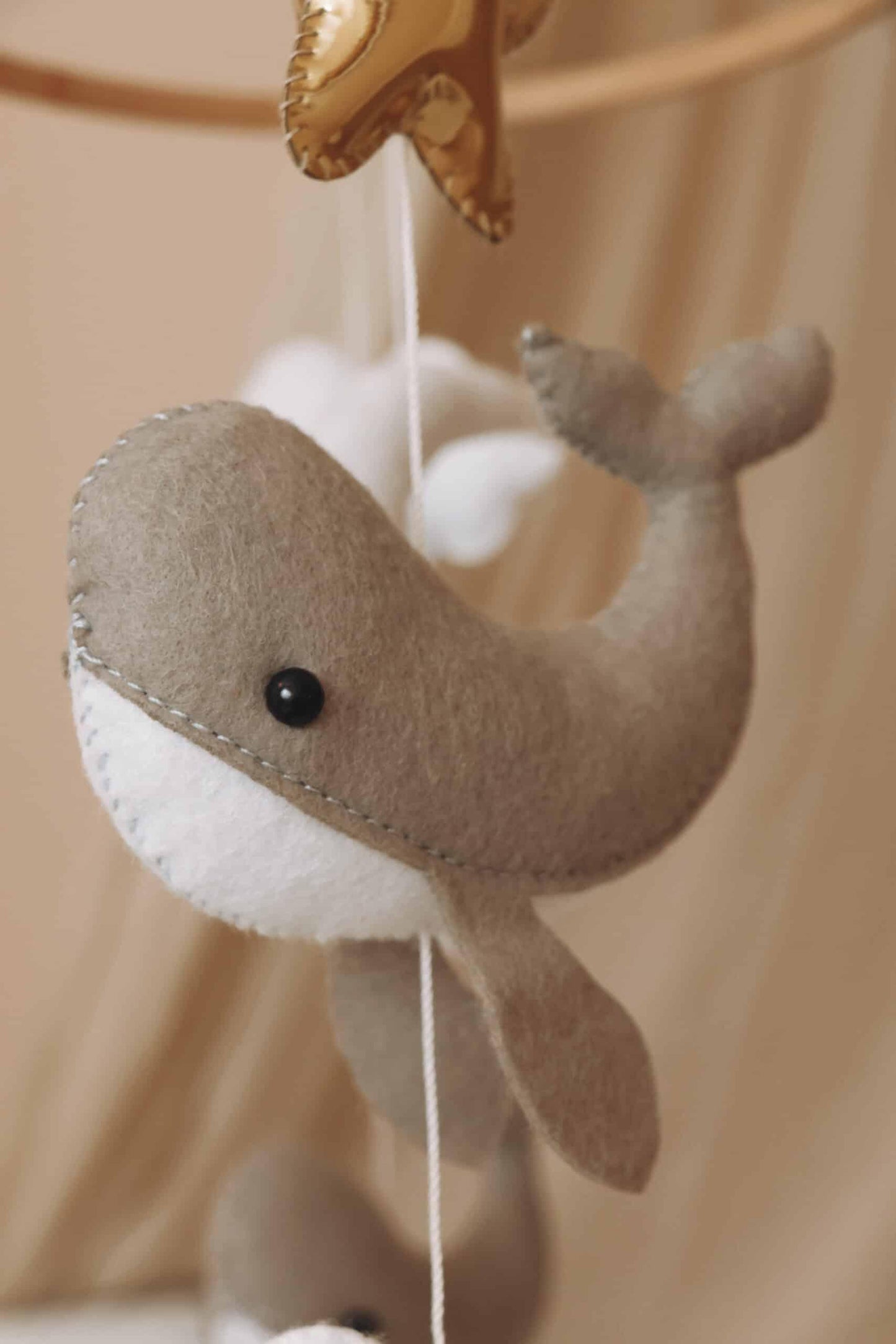 Mobile Bébé Petites Baleines
