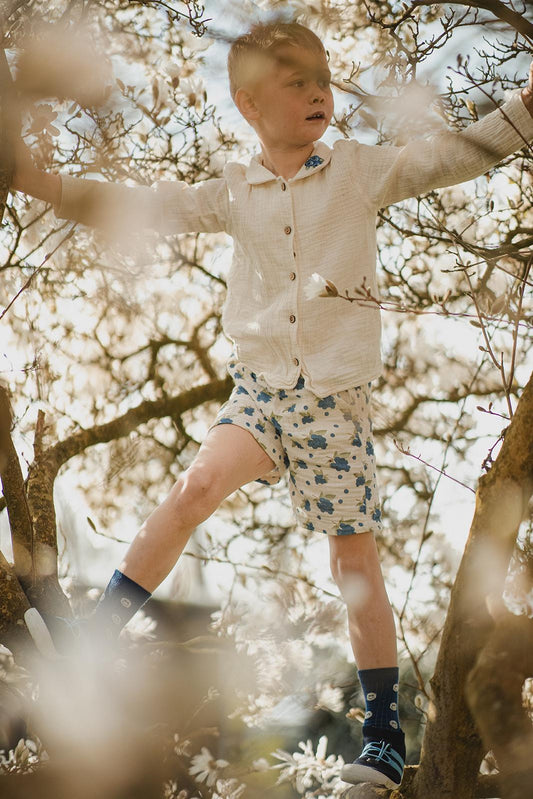 Chemise Bio Petite Myrtille Flash