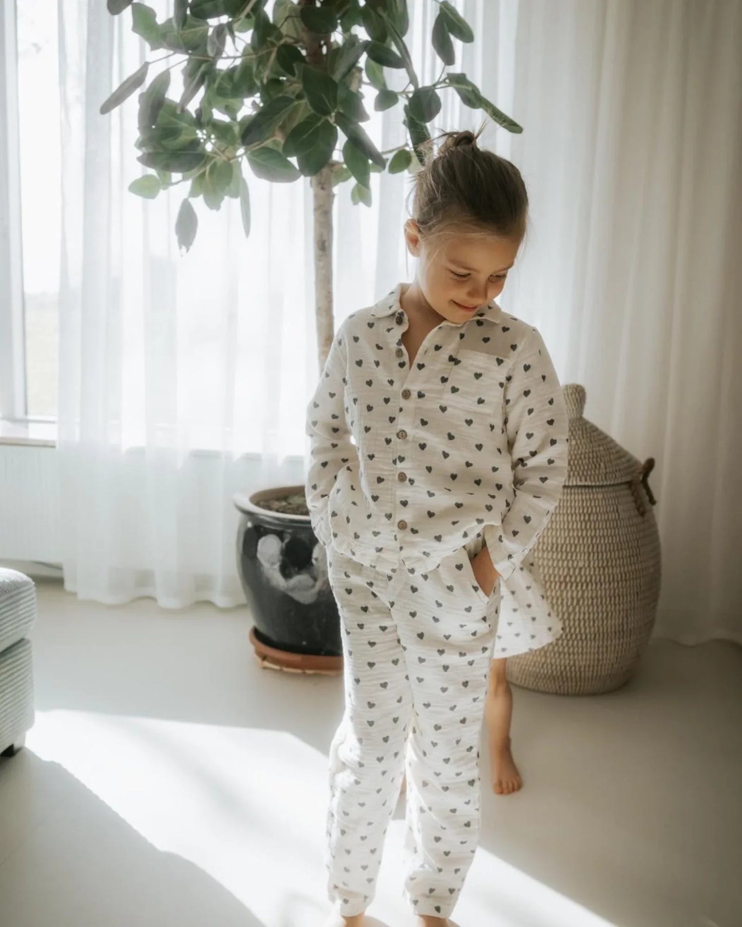 Pantalon Confort Bio Jardin de Cœurs